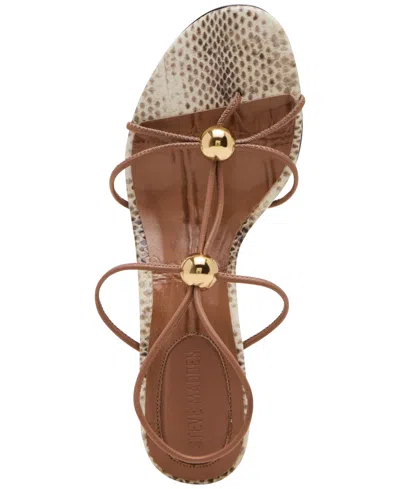 Steve Madden Women's Ramos Strappy Embellished High-heel Dress Sandals