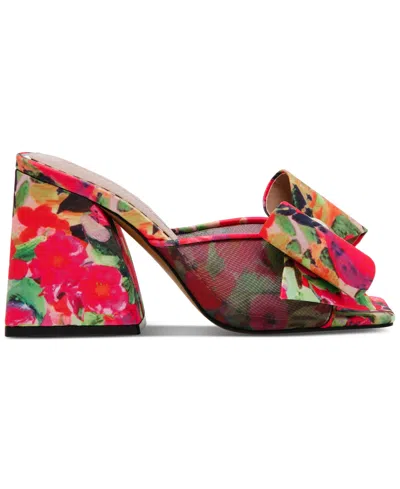 Betsey Johnson Jordn Block Heel Sandal In Multi