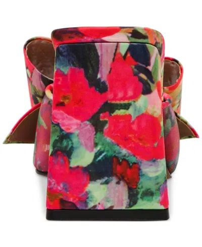 Betsey Johnson Jordn Block Heel Sandal In Multi