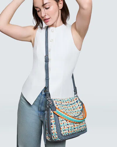 Aimee Kestenberg All For Love Novelty Zip Top Convertible Shoulder