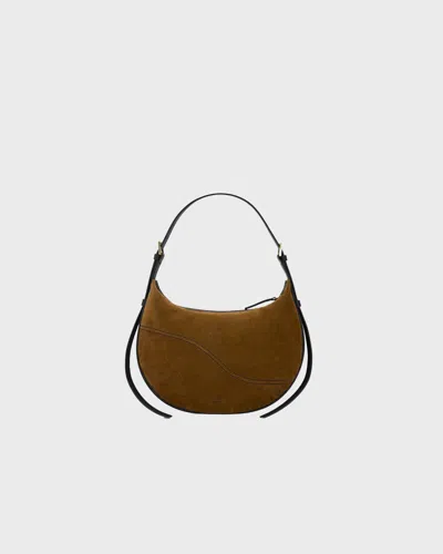 Atp Atelier Väska Liveri Cannella Suede Svart