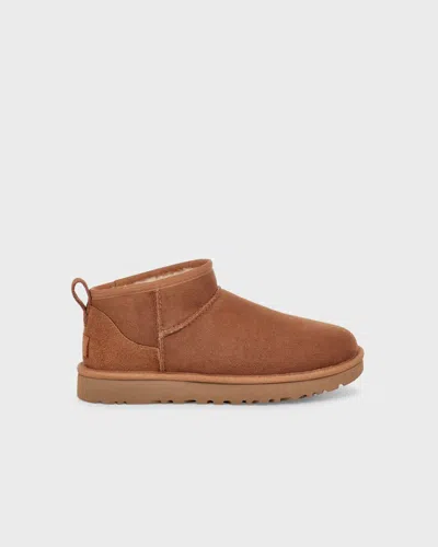 Ugg Classic Ultra Mini Mens Cold Weather Chukka Boots In Brown