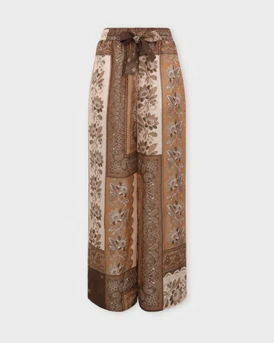 Zimmermann Byxor Lucky Relaxed Chocolate