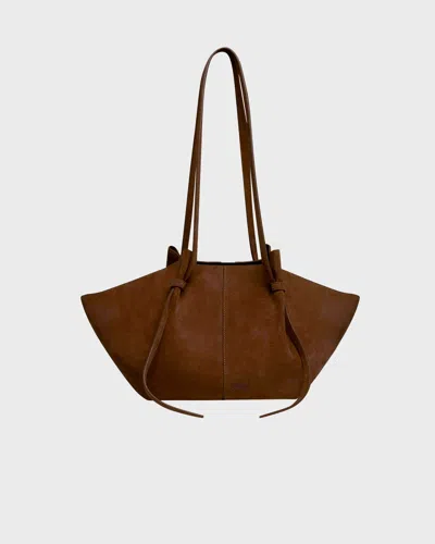 Yuzefi Väska Mochi Suede Chocolate