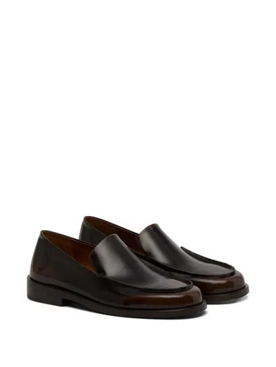 Marsèll Leather Loafers In Black