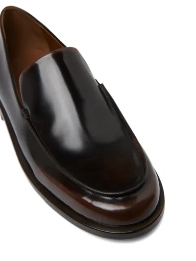Marsèll Leather Loafers In Black