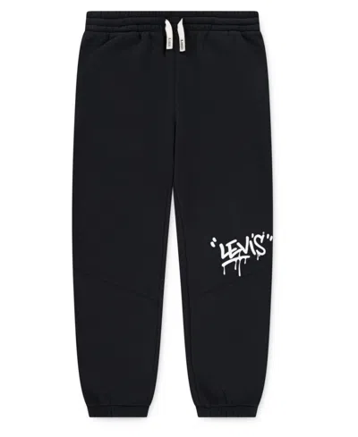 Levi's Big Boys Street Style Jogger Pants In Black