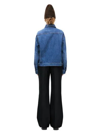 The Row Denim Button-up Jacket