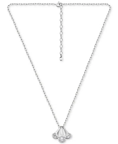 Giani Bernini Cubic Zirconia Triple Horn Pendant Necklace In 18k Gold-plated Sterling Silver (also In Sterling Sil