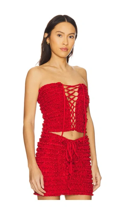 Amor Mia Ruffled Top