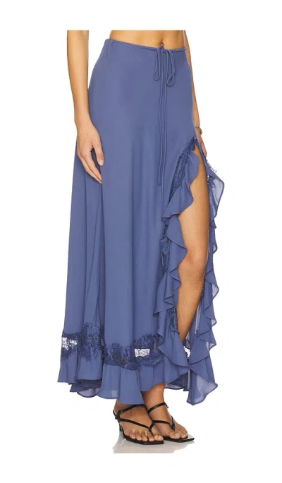 Bardot Amari Lace Detail Maxi Skirt