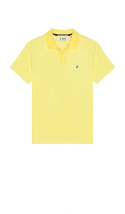 Original Penguin Terry Collar Polo