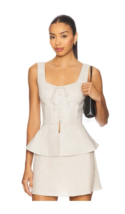 Ronny Kobo Catalan Top In Brown