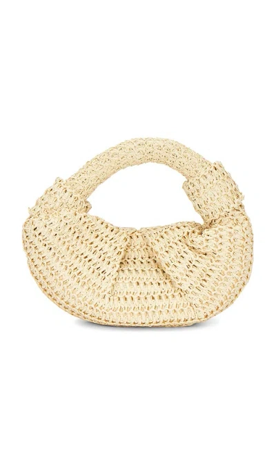 Simonmiller Raffia Lopsy Bag