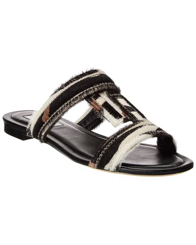 Tod's Logo Leather Sandal