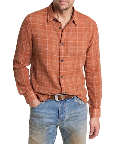John Varvatos Over Shirt In Brown