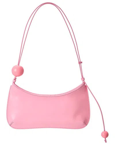 Jacquemus Le Bisou Perle Leather Shoulder Bag