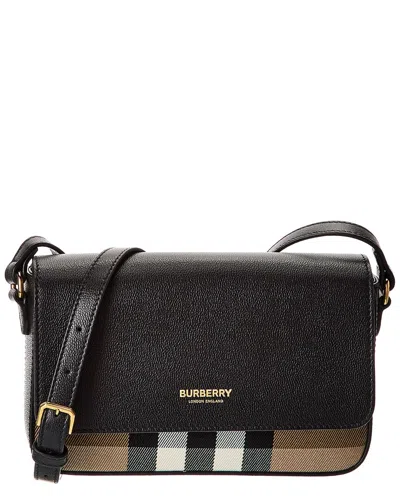 Burberry Check Canvas Tote