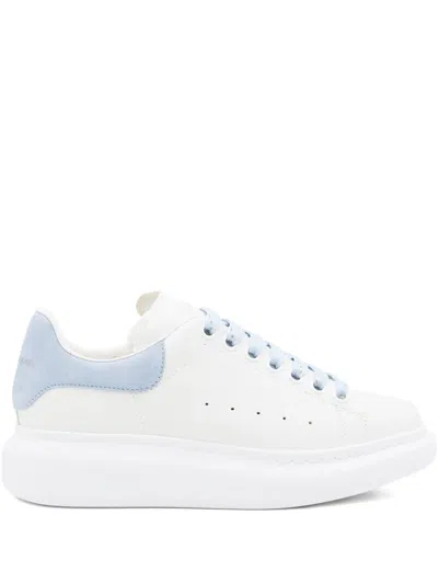 Alexander Mcqueen White Oversized Sneakers In White