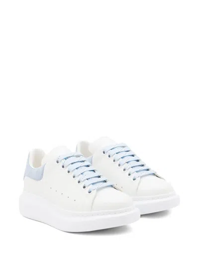 Alexander Mcqueen White Oversized Sneakers In White