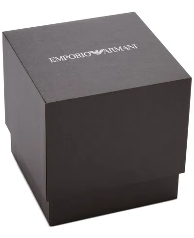 Emporio Armani Men's Chronograph Two-tone Stainless Steel Bracelet Watch 42mm