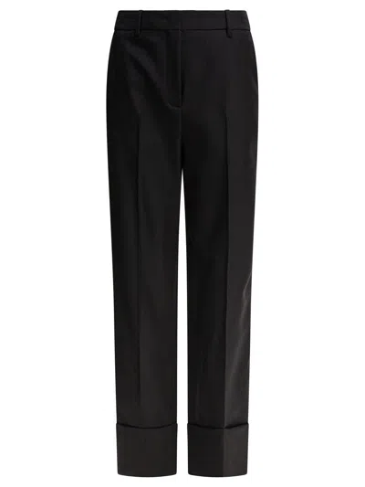 Valentino Garavani Trousers In Black
