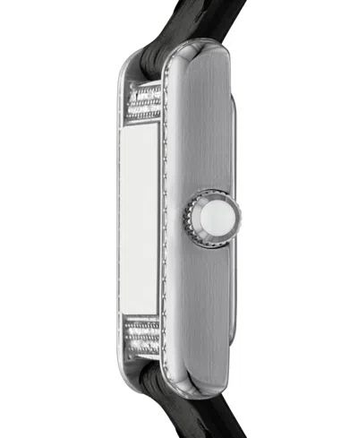 Emporio Armani Women's Black Leather Strap Watch 20mm