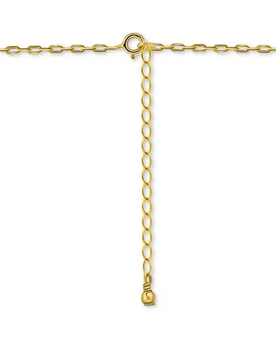 Giani Bernini Cubic Zirconia Triple Horn Pendant Necklace In 18k Gold-plated Sterling Silver (also In Sterling Sil