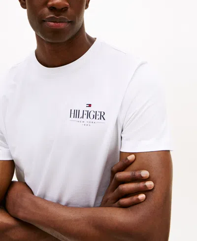 Tommy Hilfiger Logo-print T-shirt In White