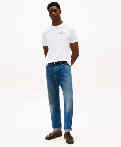 Tommy Hilfiger Logo-print T-shirt In White