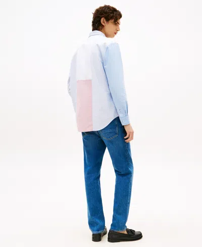 Tommy Hilfiger Men's Relaxed-fit Colorblocked Shirt