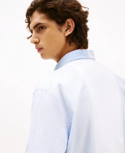 Tommy Hilfiger Men's Relaxed-fit Colorblocked Shirt