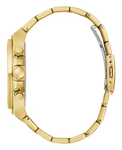 Guess Men's Multifunction Gold Tone Stainless Steel Watch, 47mm