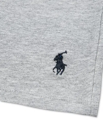 Polo Ralph Lauren Big Boys Crewneck Undershirts, 5 Pack In Black
