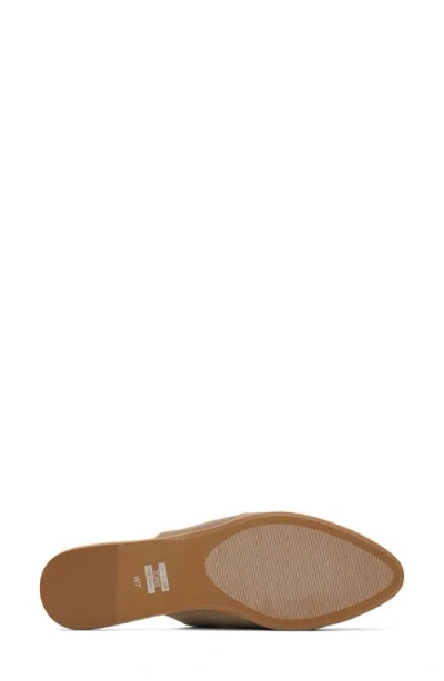 Toms Women's Jade Taupe Suede Slip On Flat In Brown