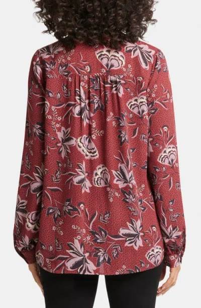 Nydj Simone Recycled Polyester Popover Top