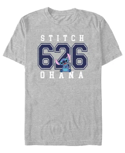 Lilo Stitch Men's Stitch Ohana Short Sleeve T-shirt