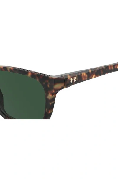 Under Armour 55mm Square Sunglasses