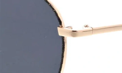 Bcbg 50mm Glitter Rim Round Sunglasses