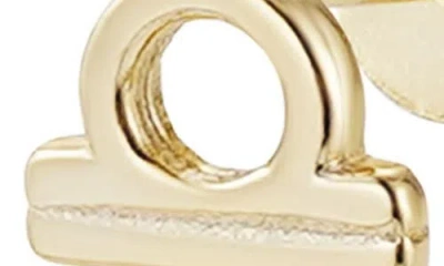 Adornia Fine Zodiac Sign Stud Earring