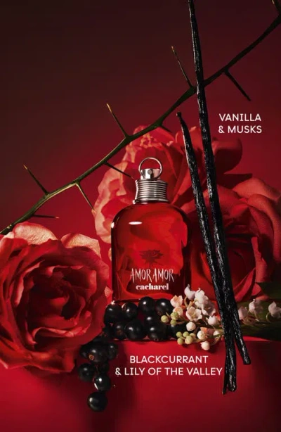 Cacharel Amor Amor Eau De Toilette 3-piece Set In Transparent