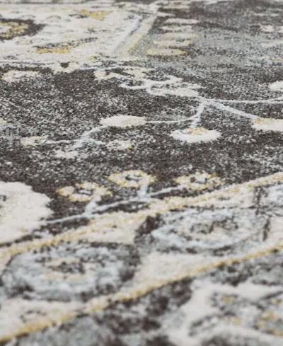 Karastan Windermere Ravenglass 6'6x9'10 Area Rug In Gray