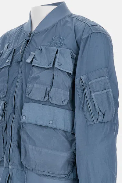 C.p. Company Bomber In Blue