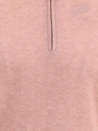 Brunello Cucinelli Cashmere Sweater In Pink