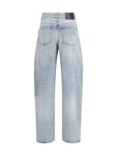 Haikure Straight Leg Trousers With Belt Loop Detail