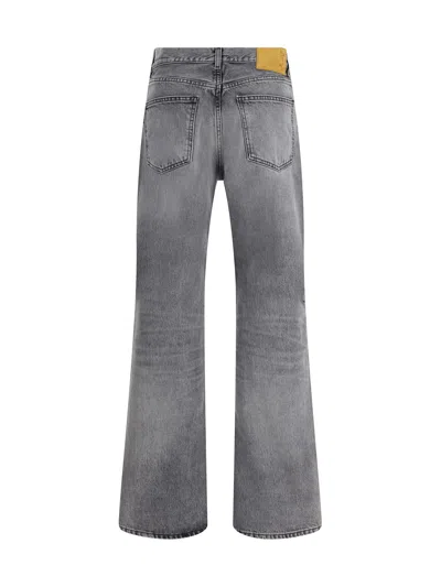 Haikure Straight Leg Trousers With Belt Loops In Black