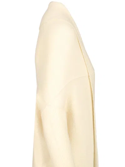 Rick Owens Long Cardigan In Alpaca Soft