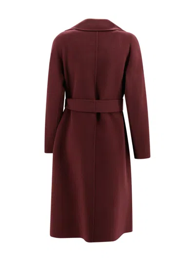 Max Mara Coat In Cashemre Wool And Silk