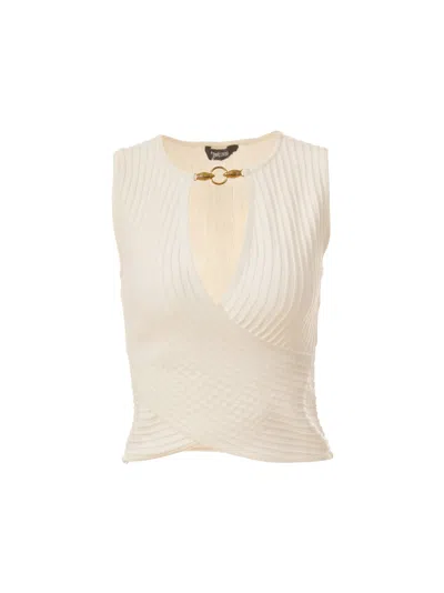 Just Cavalli Top In Neutral