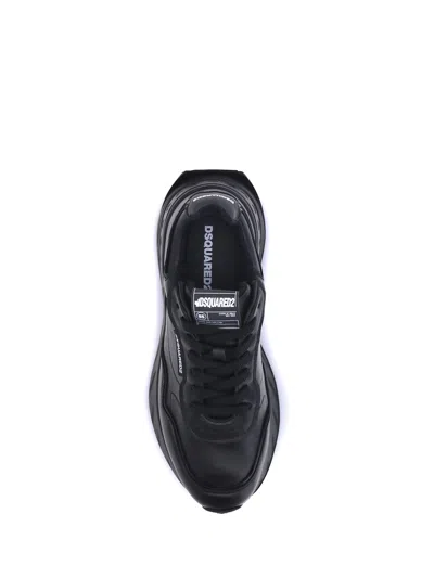 Dsquared2 Sprinter Sneakers In Black